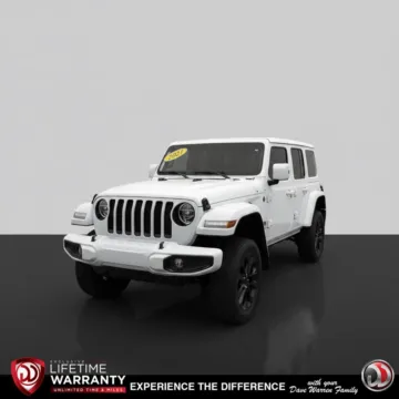 White 2021 Jeep Wrangler Unlimited Sahara High Altitude for sale in Jamestown, NY