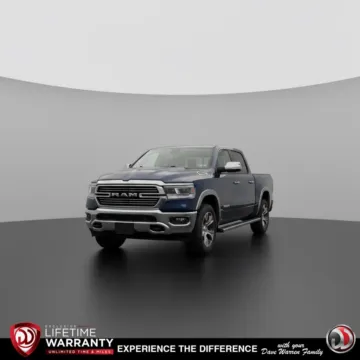 Blue 2019 Ram 1500 Laramie for sale in Jamestown, NY