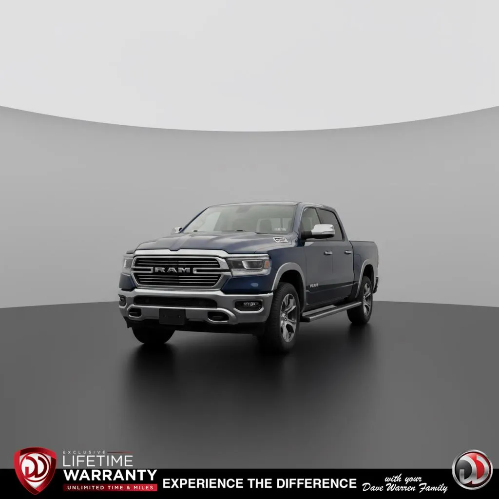 Blue 2019 Ram 1500 Laramie for sale in Jamestown, NY