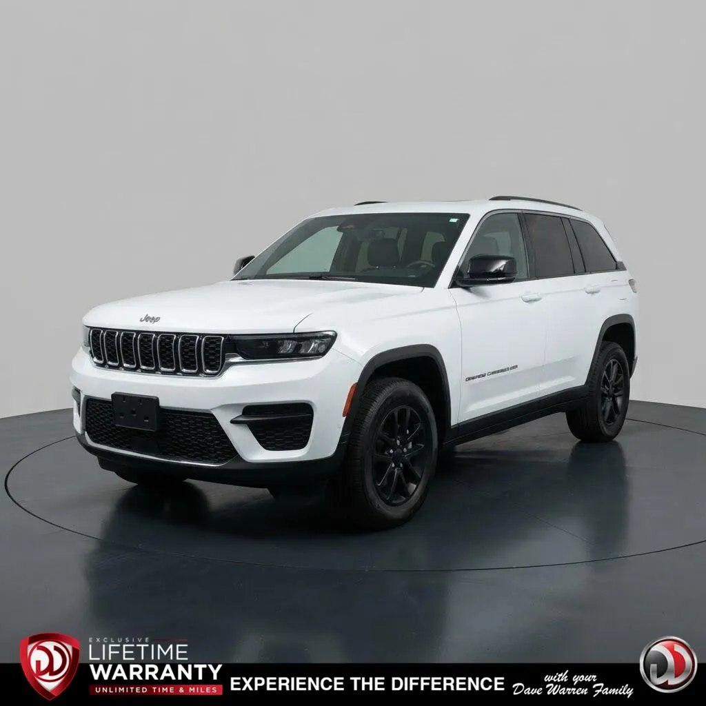 White 2024 Jeep Grand Cherokee Laredo for sale in Jamestown, NY