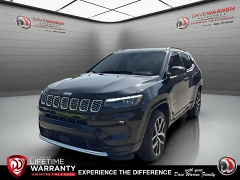 Black 2025 Jeep Compass Limited for sale in Jamestown, NY