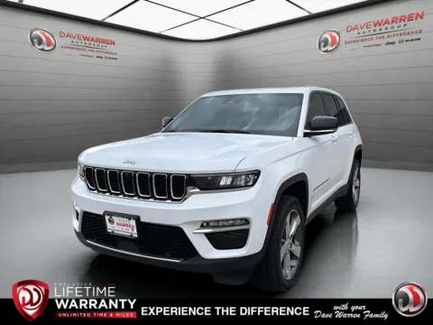 White 2025 Jeep Grand Cherokee Limited for sale in Jamestown, NY