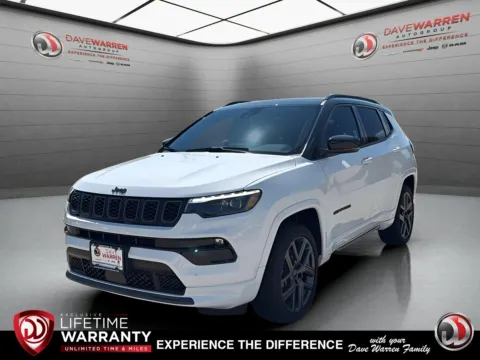 White 2025 Jeep Compass Limited for sale in Jamestown, NY