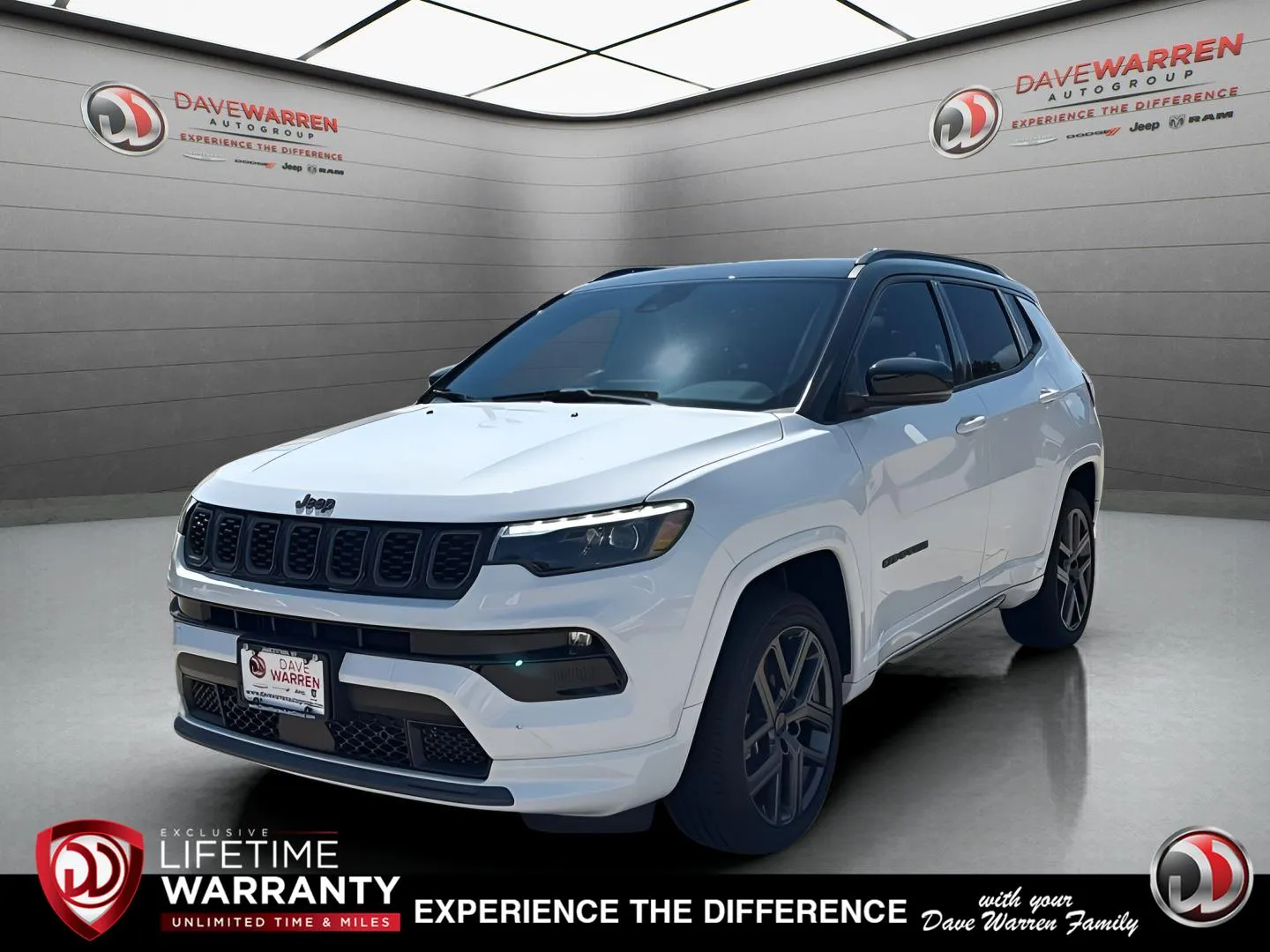White 2025 Jeep Compass Limited for sale in Jamestown, NY