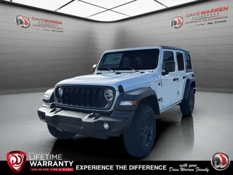 White 2025 Jeep Wrangler Sport S for sale in Jamestown, NY