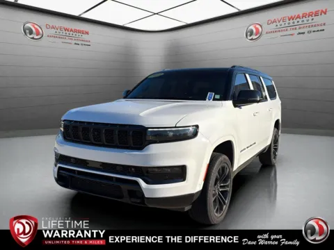 White 2023 Jeep Grand Wagoneer L Series II Obsidian for sale in Jamestown, NY