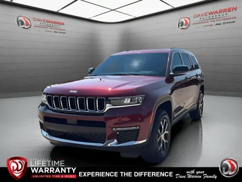 Red 2025 Jeep Grand Cherokee L Limited for sale in Jamestown, NY