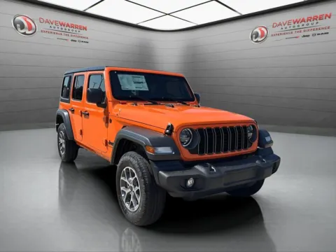 Another view of 2025 Jeep Wrangler Sport S for sale in Jamestown, NY at Dave Warren Chrysler Dodge Jeep Ram