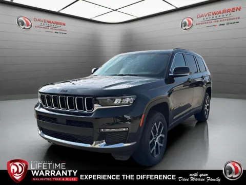 Black 2025 Jeep Grand Cherokee L Limited for sale in Jamestown, NY