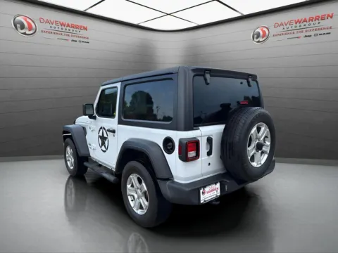 Another view of 2020 Jeep Wrangler Sport S for sale in Jamestown, NY at Dave Warren Chrysler Dodge Jeep Ram