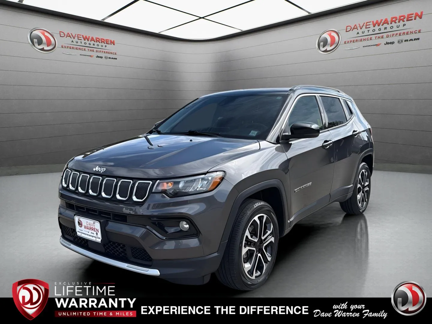 Gray 2022 Jeep Compass Limited for sale in Jamestown, NY