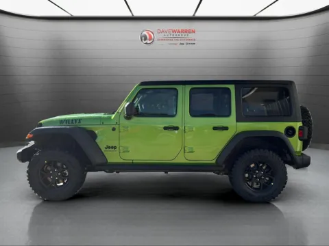 Photos of 2026 Jeep Wrangler Willys for sale in Jamestown, NY at Dave Warren Chrysler Dodge Jeep Ram