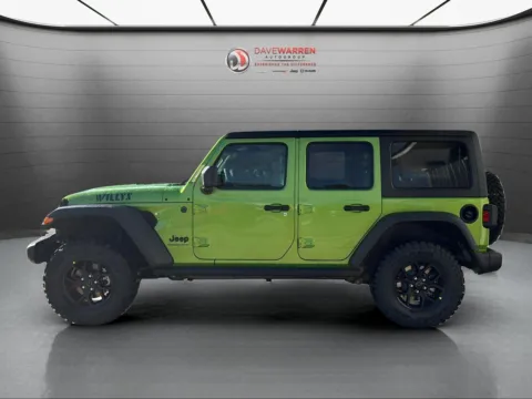 Photos of 2026 Jeep Wrangler Willys for sale in Jamestown, NY at Dave Warren Chrysler Dodge Jeep Ram