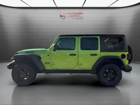 Photos of 2026 Jeep Wrangler Willys for sale in Jamestown, NY at Dave Warren Chrysler Dodge Jeep Ram