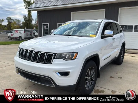 White 2017 Jeep Grand Cherokee Limited for sale in Jamestown, NY