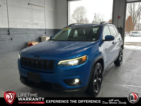 Blue 2021 Jeep Cherokee Altitude for sale in Jamestown, NY