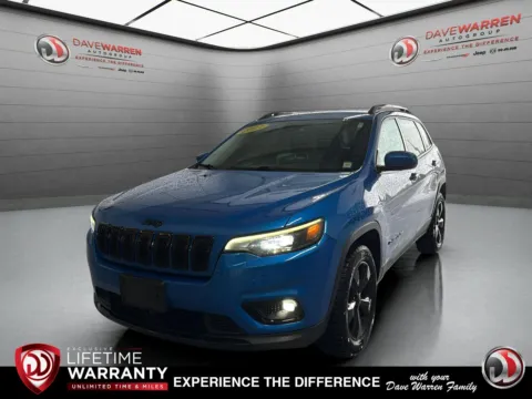 Blue 2021 Jeep Cherokee Altitude for sale in Jamestown, NY