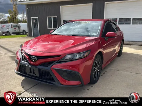 Red 2021 Toyota Camry SE for sale in Jamestown, NY