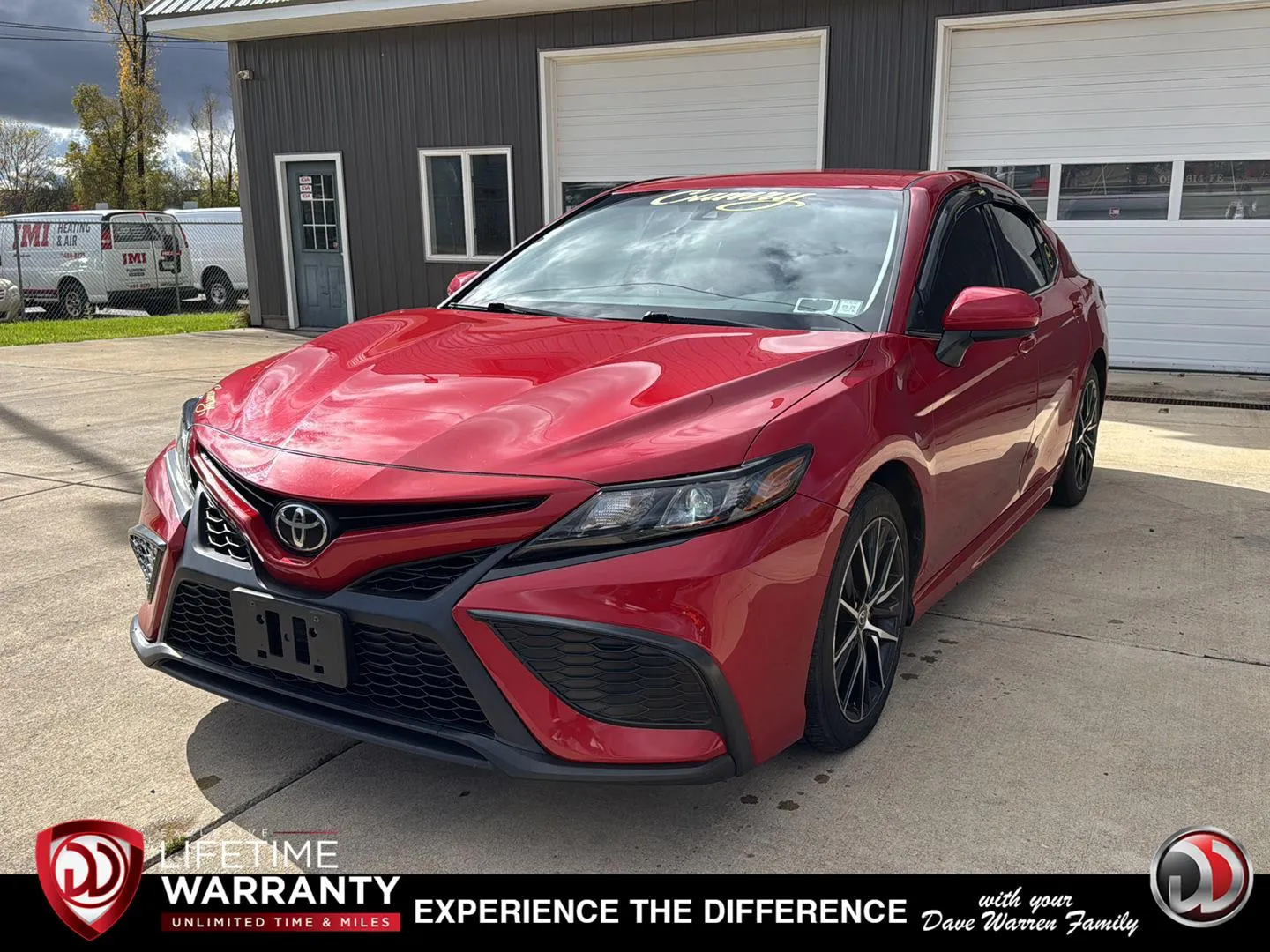 Red 2021 Toyota Camry SE for sale in Jamestown, NY
