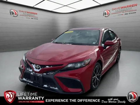 Red 2021 Toyota Camry SE for sale in Jamestown, NY