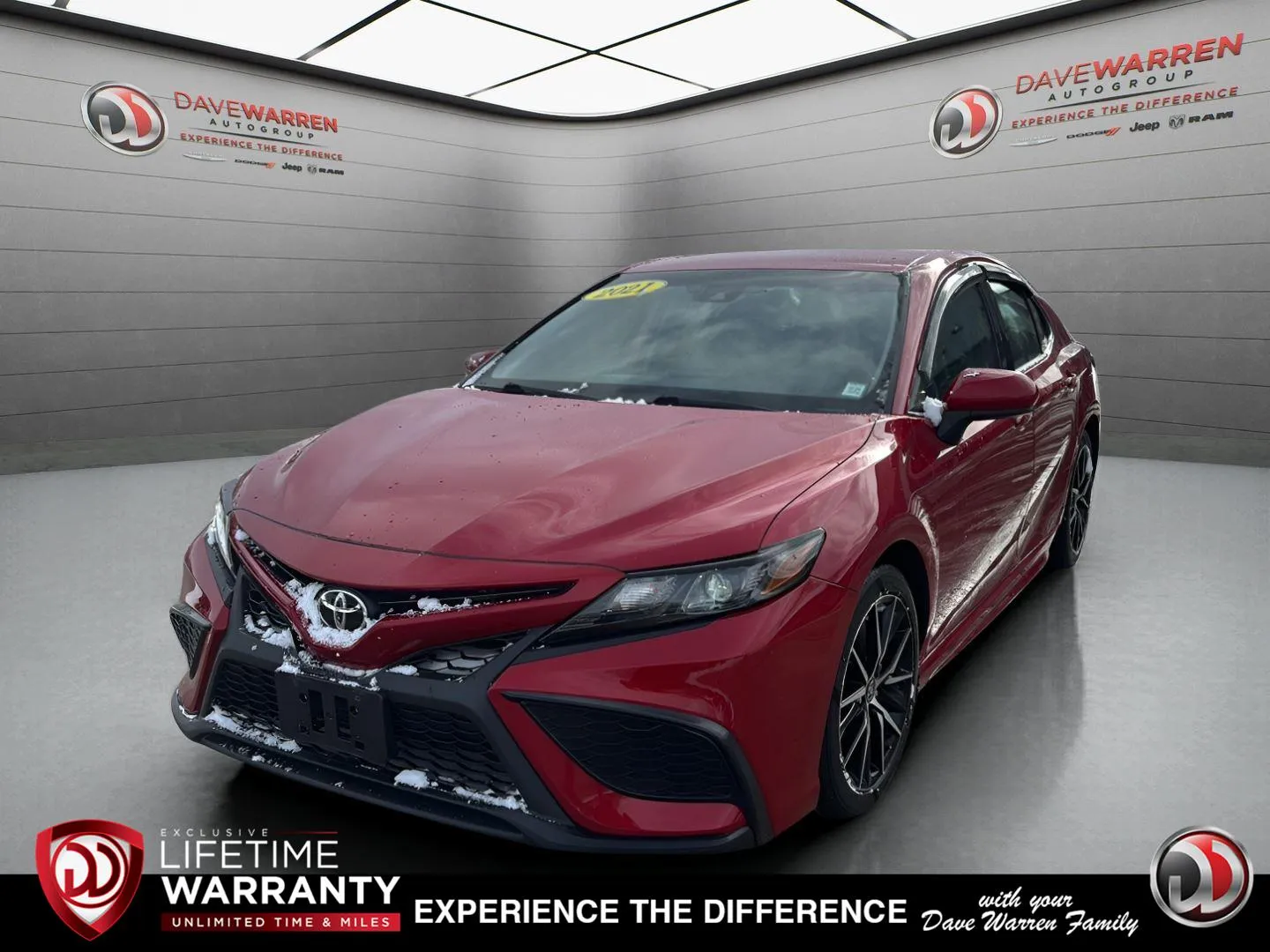 Red 2021 Toyota Camry SE for sale in Jamestown, NY