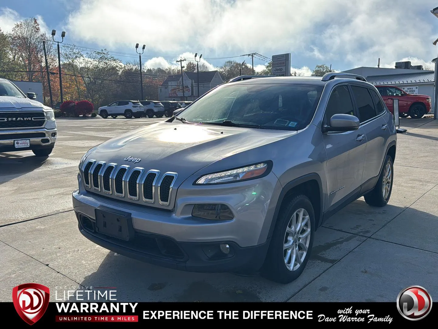 Used 2017 Jeep Cherokee Latitude with VIN 1C4PJMCB2HW543732 for sale in Jamestown, NY