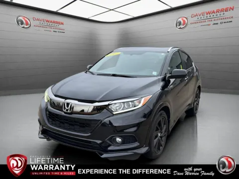 Black 2021 Honda HR-V Sport for sale in Jamestown, NY