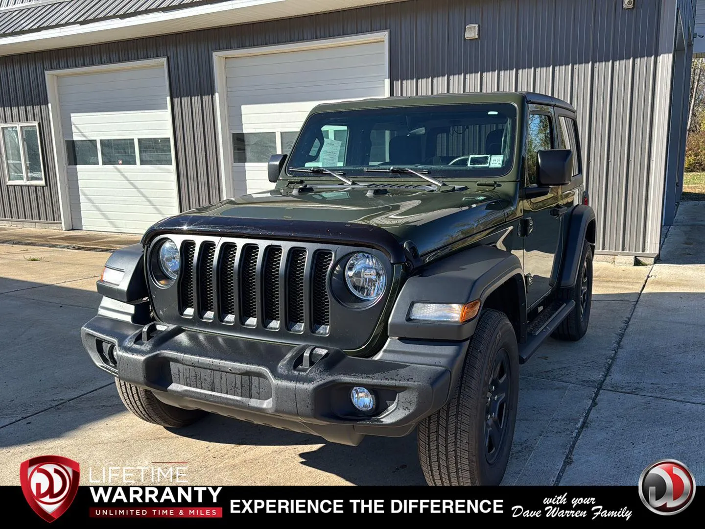 Green 2023 Jeep Wrangler Sport for sale in Jamestown, NY