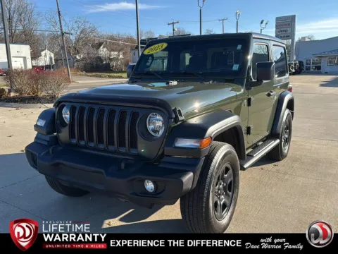 Green 2023 Jeep Wrangler Sport for sale in Jamestown, NY
