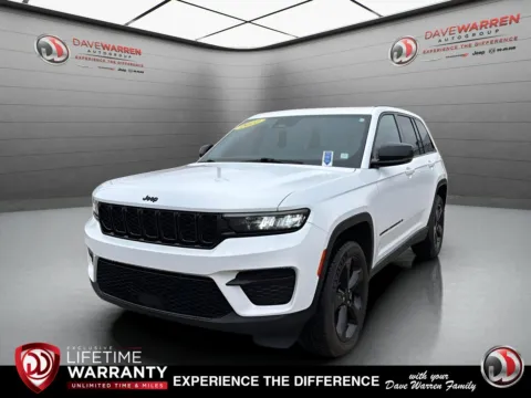 White 2022 Jeep Grand Cherokee Altitude for sale in Jamestown, NY