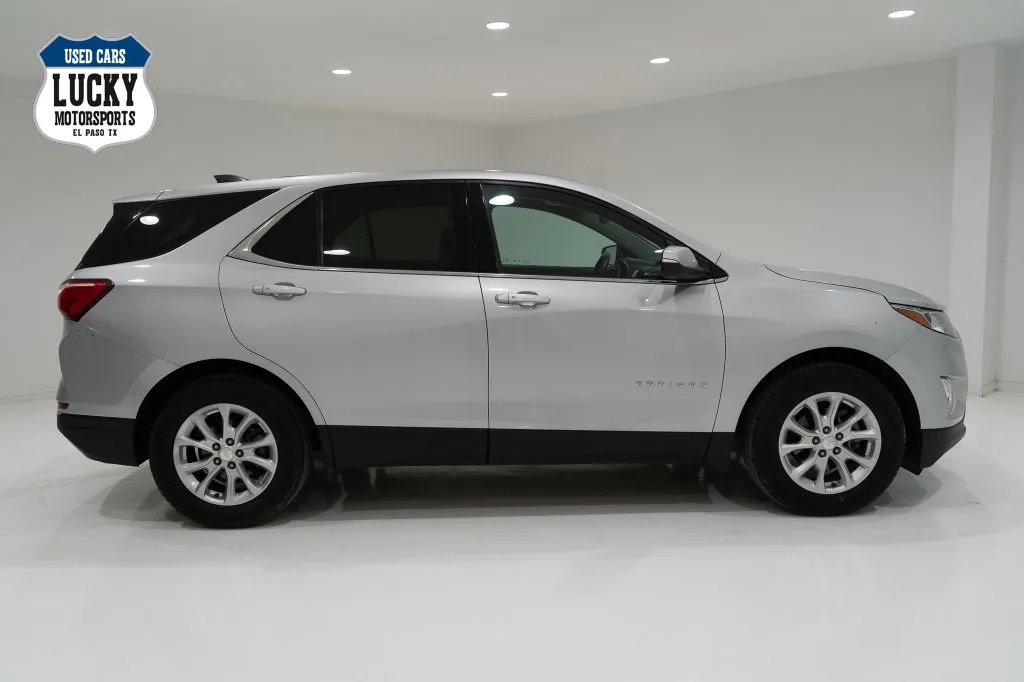 Silver 2018 CHEVROLET EQUINOX LT for sale in El Paso, TX
