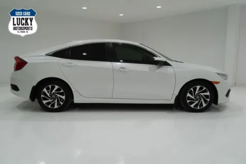 White 2018 HONDA CIVIC EX for sale in El Paso, TX