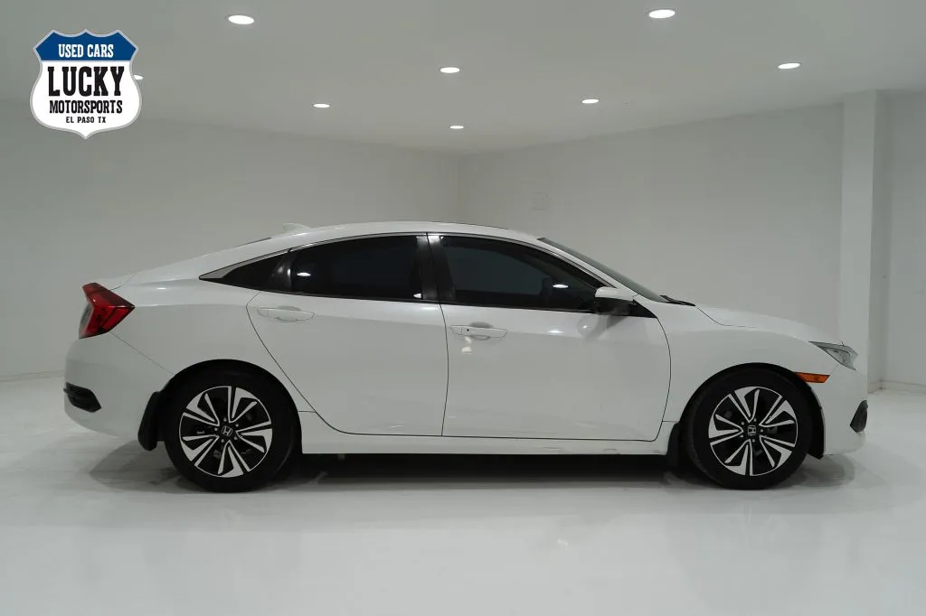 White 2017 HONDA CIVIC EX for sale in El Paso, TX