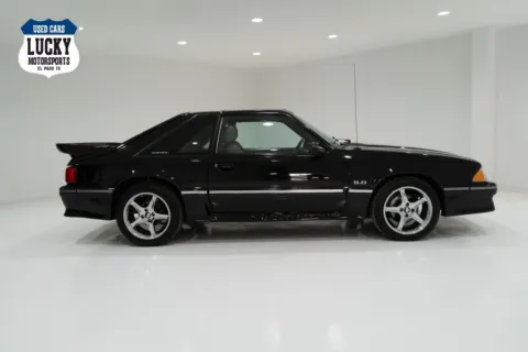Black 1987 FORD MUSTANG GT for sale in El Paso, TX