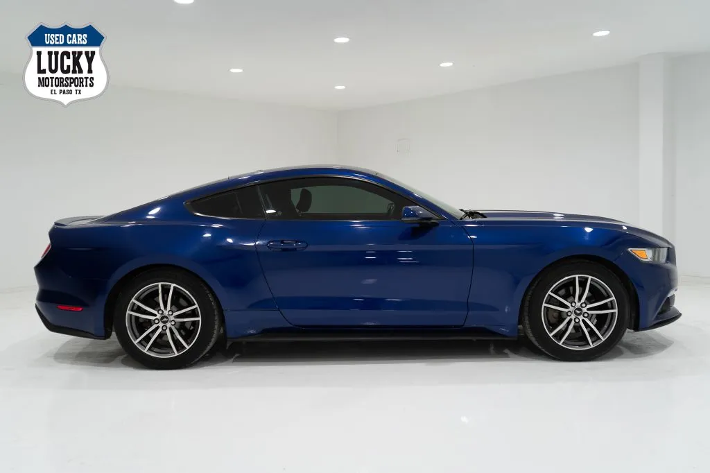 Blue 2015 FORD MUSTANG for sale in El Paso, TX
