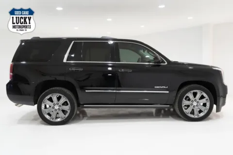Black 2016 GMC YUKON DENALI for sale in El Paso, TX