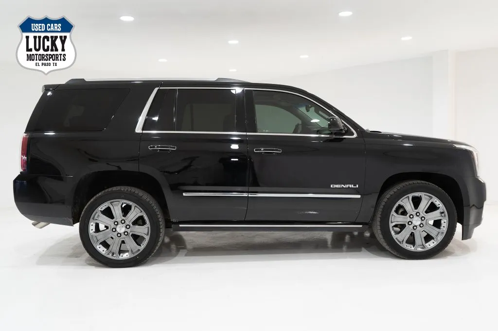 Black 2016 GMC YUKON DENALI for sale in El Paso, TX