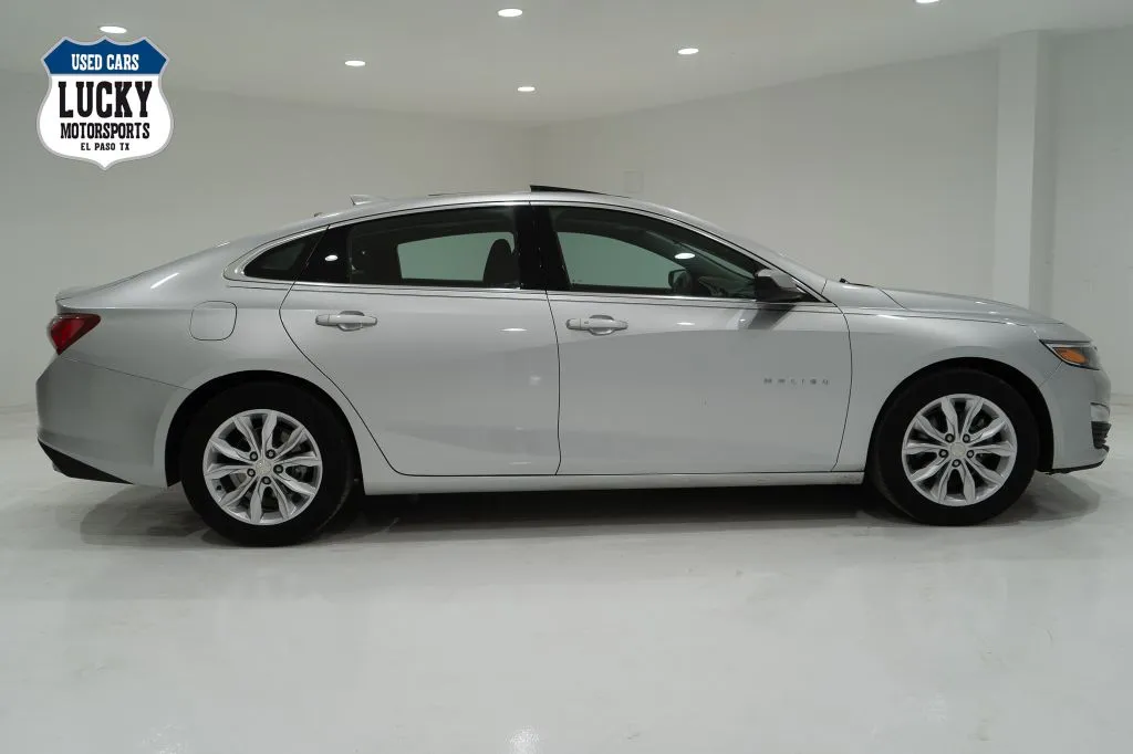 Silver 2022 CHEVROLET MALIBU LT for sale in El Paso, TX