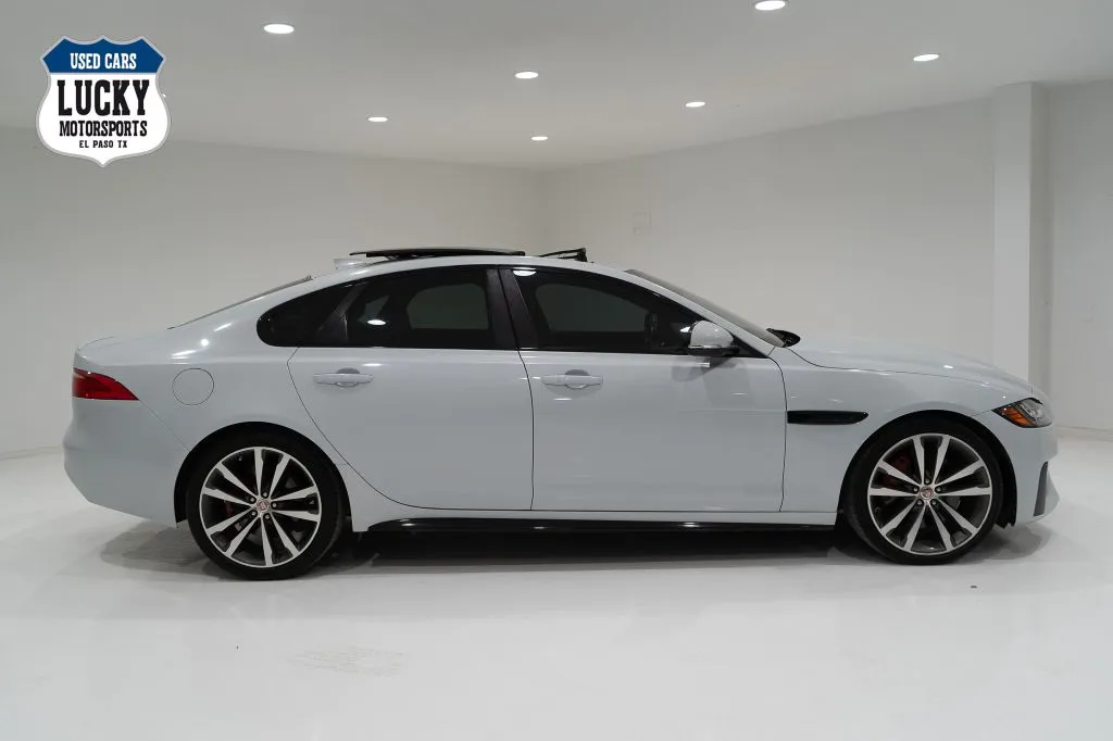 White 2016 JAGUAR XF S for sale in El Paso, TX