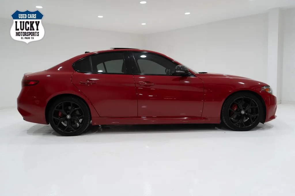 Red 2020 ALFA ROMEO GIULIA for sale in El Paso, TX