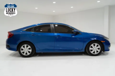 Blue 2020 HONDA CIVIC LX for sale in El Paso, TX
