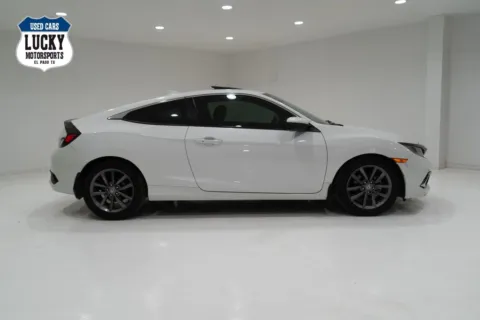 White 2019 HONDA CIVIC EX for sale in El Paso, TX