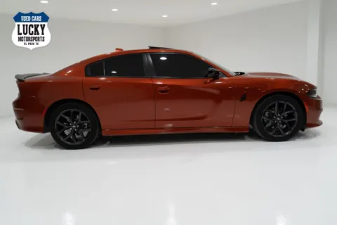 Orange 2023 DODGE CHARGER R/T for sale in El Paso, TX
