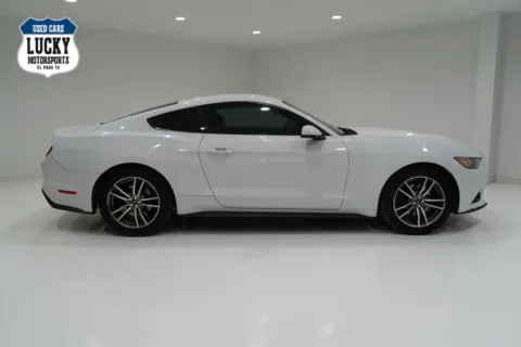 White 2016 FORD MUSTANG for sale in El Paso, TX