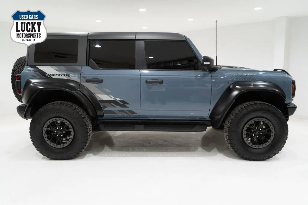 Gray 2023 FORD BRONCO RAPTOR for sale in El Paso, TX