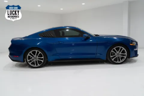 Blue 2018 FORD MUSTANG for sale in El Paso, TX