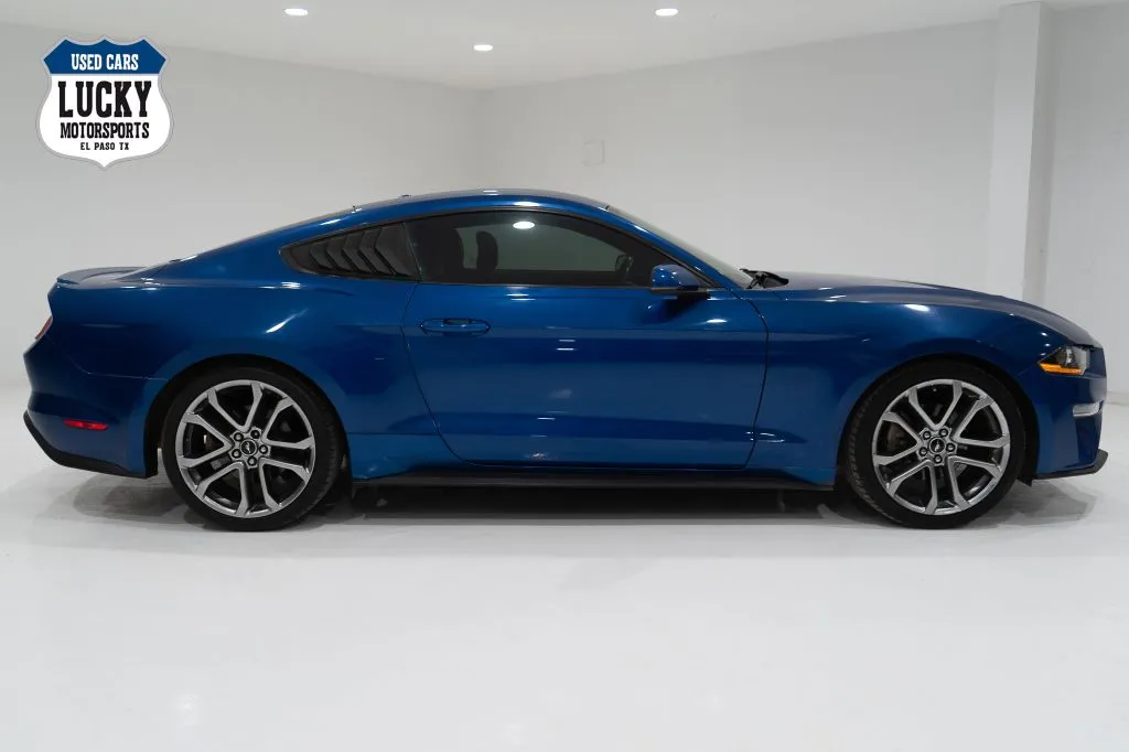 Blue 2018 FORD MUSTANG for sale in El Paso, TX