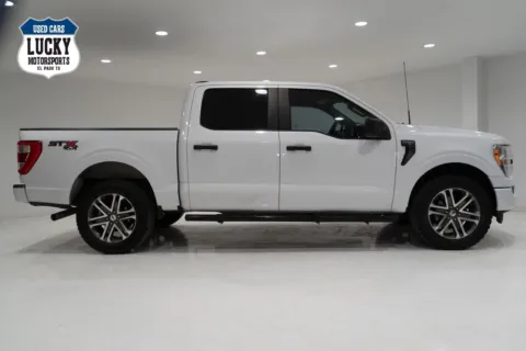 White 2022 FORD F-150 SUPERCREW for sale in El Paso, TX