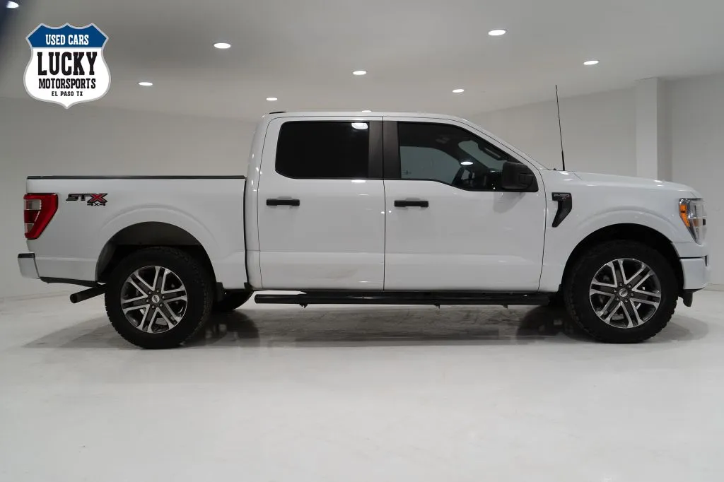 White 2022 FORD F-150 SUPERCREW for sale in El Paso, TX