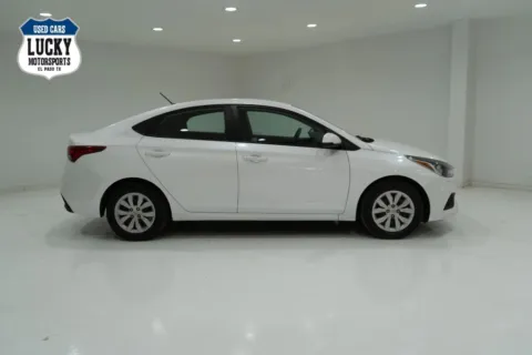 Photos of 2021 HYUNDAI ACCENT SE 4DR for sale in El Paso, TX at Lucky Motorsports Inc.
